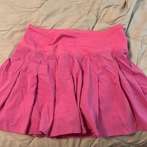 Pink tennis skirt New